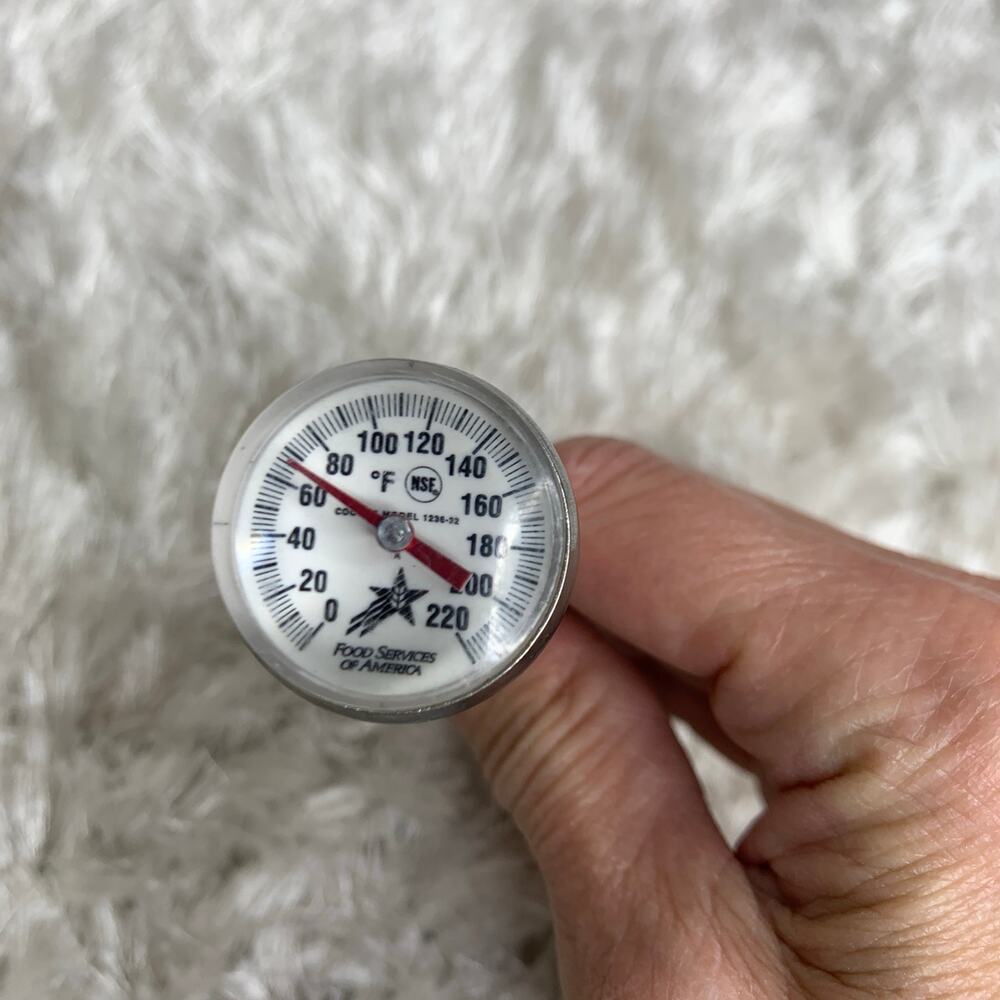 Food Services of America Thermometer Meat Fahrenheit 5.5"